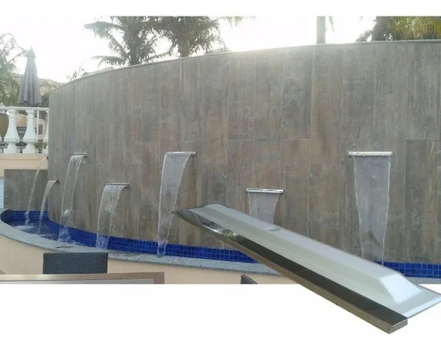 Cascata De Embutir 140cm Com Bico Em Inox - Entrega em Brasília.