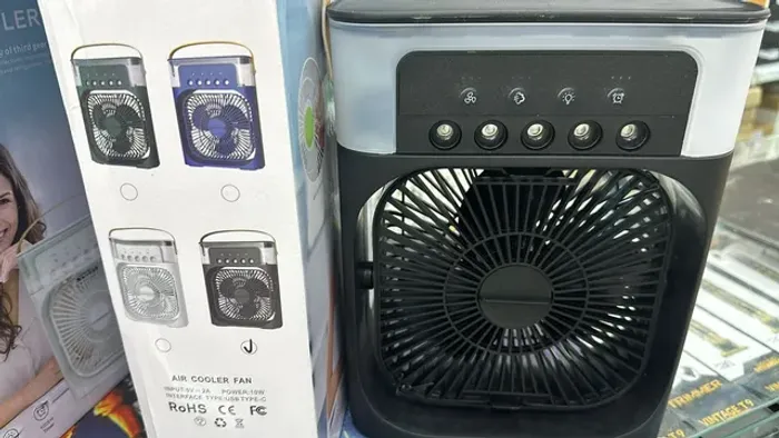Ventilador de Mesa e Umidificador