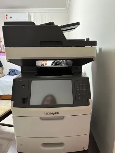 Impressora Multifuncional Preto e Branco Tonner Lexmark MX711de