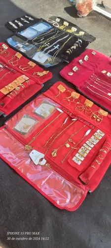 Kit de joias na promoção