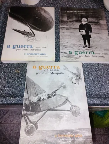 A Guerra ( 3 Volumes) Júlio mesquita