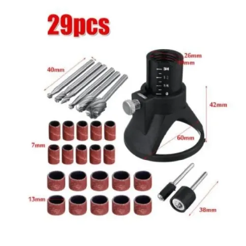 Kit Fresa para retifica com 29 peças - COD 1141