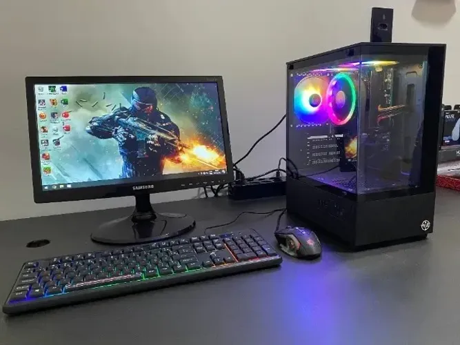 PC Gamer Completo Roblox Lol GTA V 1 ano de garantia