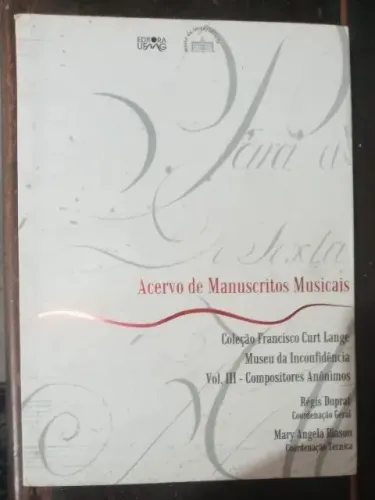 acervo de manuscritos musicais