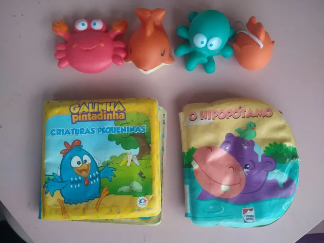 Brinquedos de Banho para Bebês - favor Leia o anúncio 