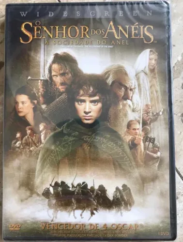 Dvd Senhor Dos Anéis: A Sociedade Do Anel + O Retorno Do Rei