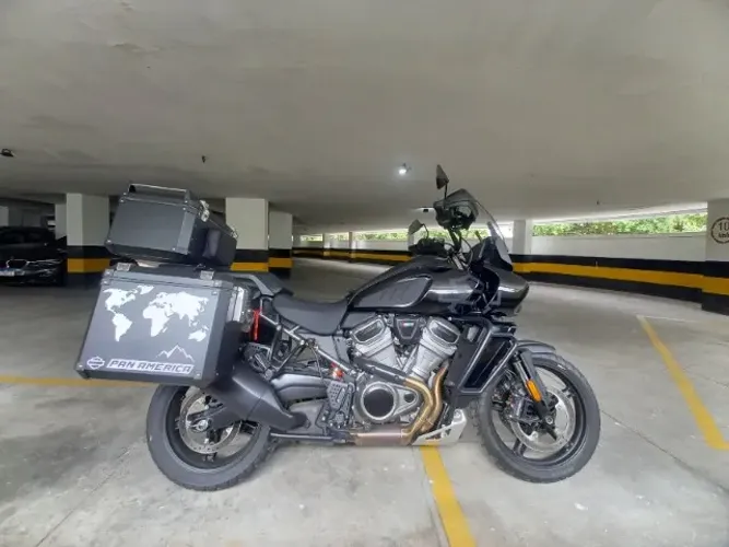 HARLEY-DAVIDSON PAN AMERICA 1250 SPECIAL 2022 PRETA NA GARANTIA