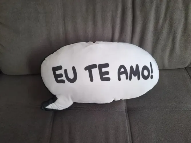 Almofada "Eu te amo"