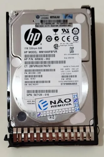 Disco Rígido HP SAS 1Tb