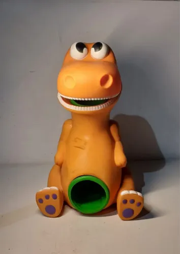 Dino divertido com boca