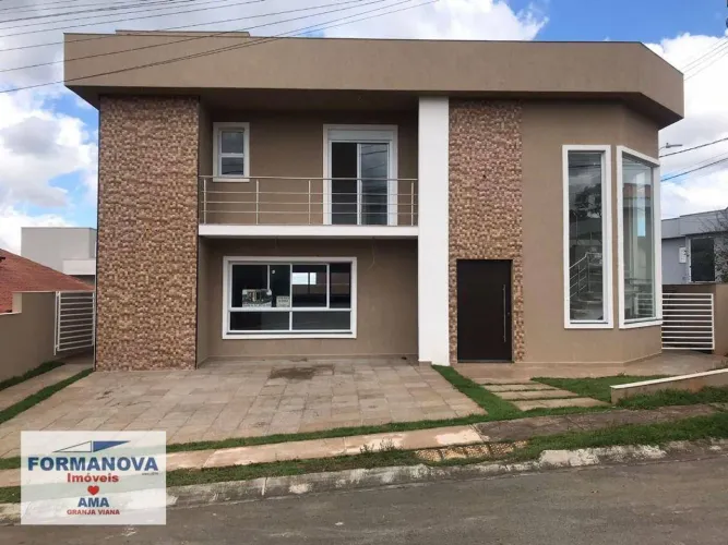 Terras de São Fernando - Casa com 3 suítes, 249 m² - venda por R$ 1.400.000 - Granja Viana