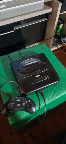Mega Drive 3 Em Ótimo Estado