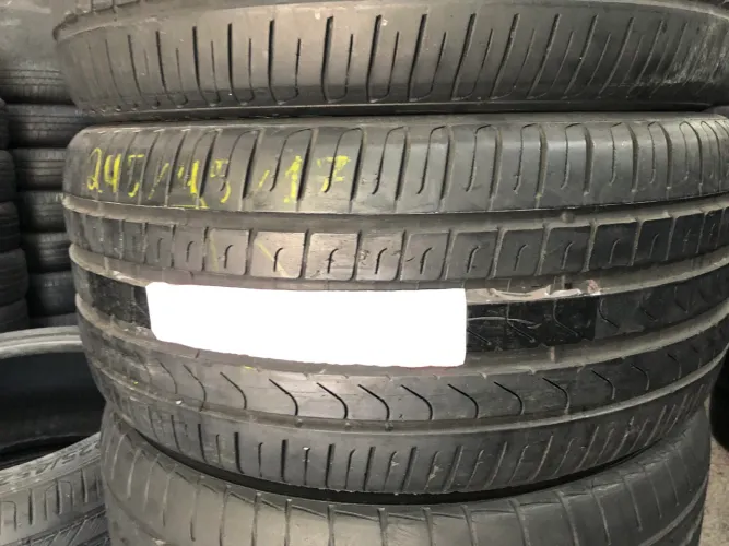 Pneu 245/45/17 Pirelli peça única seminovo por 250$ montado