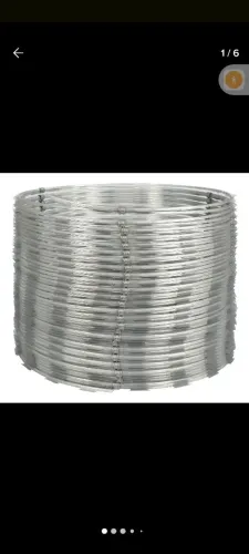 Concertina galvalume 450 mm 8 metros de comprimento *