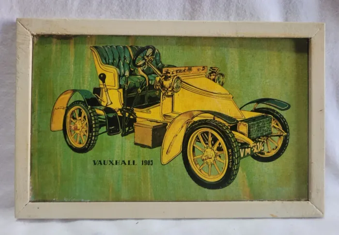 Quadrinho gravura Vauxhall 1905