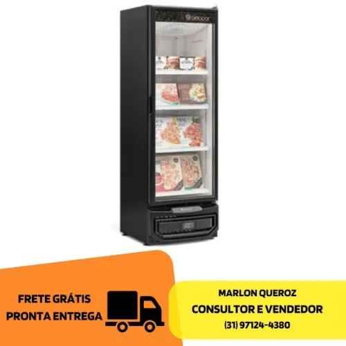 Freezer Conservador Gelopar Expositor Novo