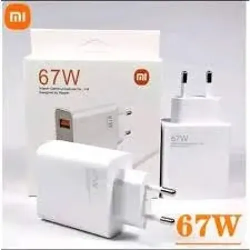 Carregador 67W + cabo USB-A / USB-C
