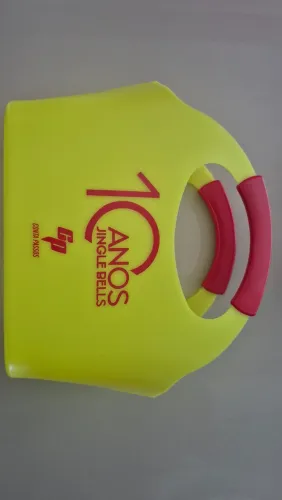 Sacola Jingle Bells para compras supermercados 