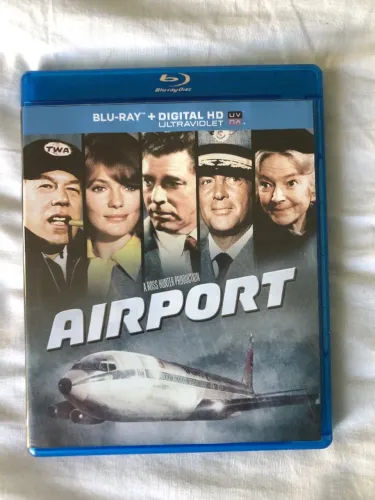 Blu-Ray Aeroporto. Importado. Sem legendas em Português