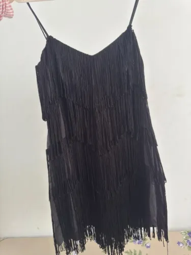 VESTIDO FRANJAS