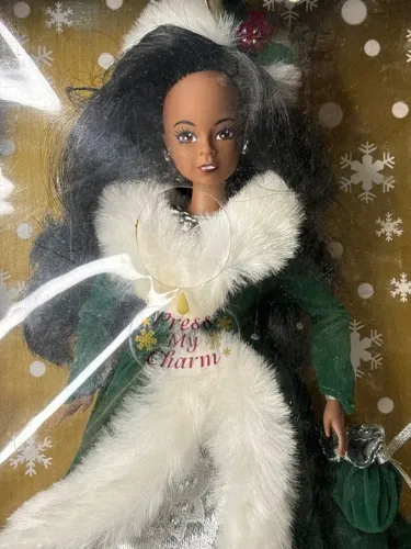 Boneca Negra Vintage Fashion Corner 