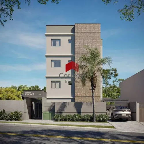 Apartamento com 57,42m² 2 quartos, à venda, no bairro Pedro Moro em São José dos Pinhais