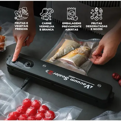 Seladora a Vácuo para Alimentos - Mantenha Fresco!