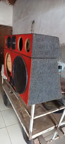 Caixa de Som para Carro 1 Auto Falante