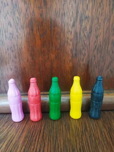 Garrafinhas De Coca-Cola Coloridas