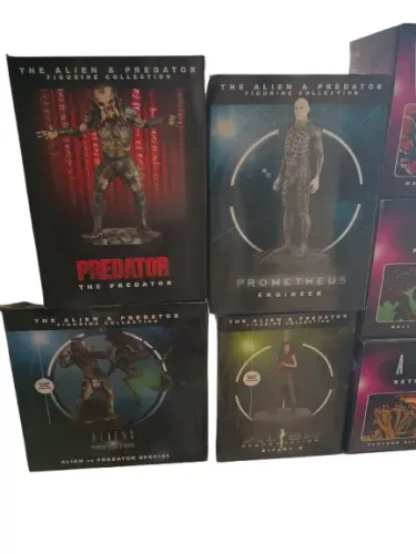 Maquete Coleção Alien X Predator Eaglemoss Action Figures