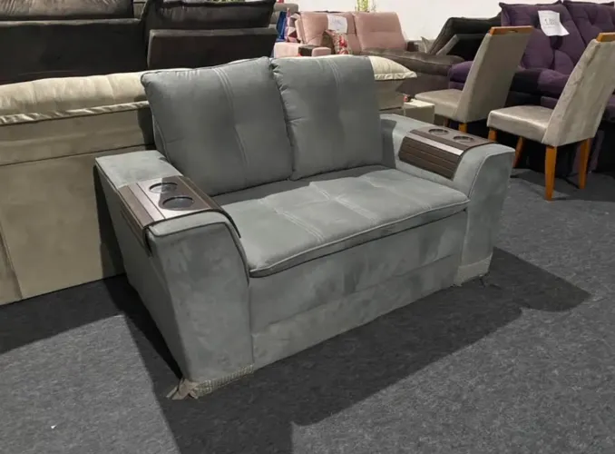 Sofá Fixo 2 Lugares NOVO ( Direto da Fábrica )