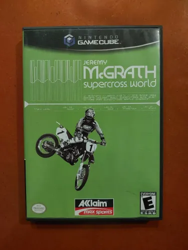 Jeremy McGrath Supercross World - Jogo Usado para Nintendo Gamecube