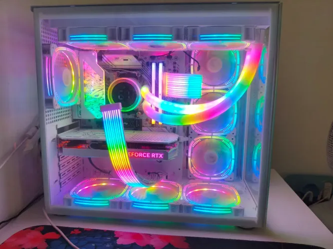 Pc gamer Full white alto desempenho 