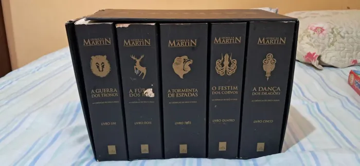 Box de livros GOT - As Crônicas de Gelo e Fogo