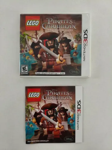 Jogo Lego Piratas do Caribe original Nintendo 3DS