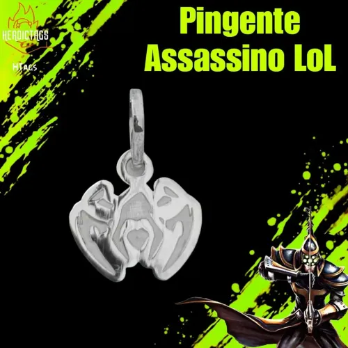 Pingente Classe Assassino - League Of Legends 