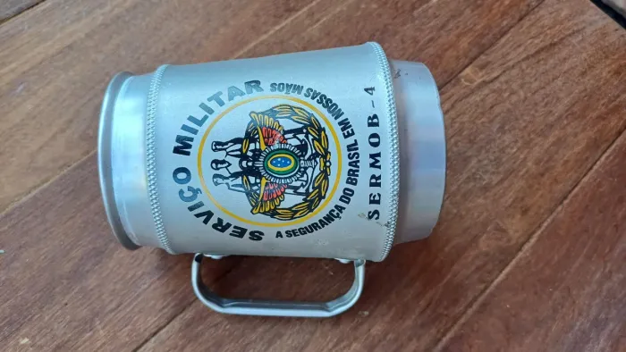Caneca de metal Aeronáutica 