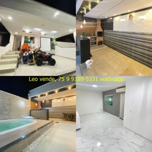 Leo vende, bairro Sim, 2|4 suíte, piscina, goumert