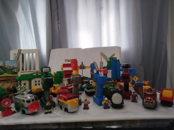 Playset Fisher Price Geo Trax- City Adventure