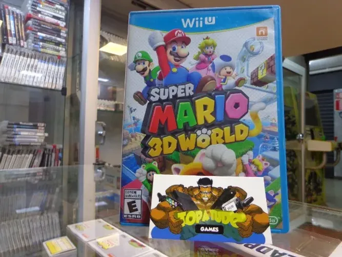 Jogo Super Mario 3D Worlds Wii U Conservado