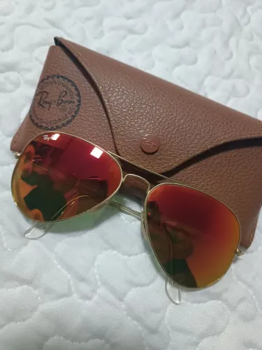 Óculos Ray Ban Aviador Espelhado Original