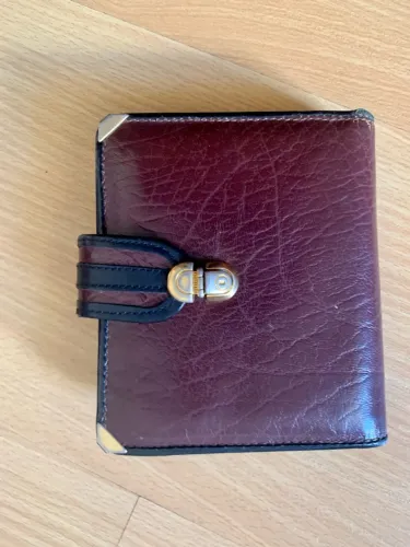 Carteira de Couro unissex 