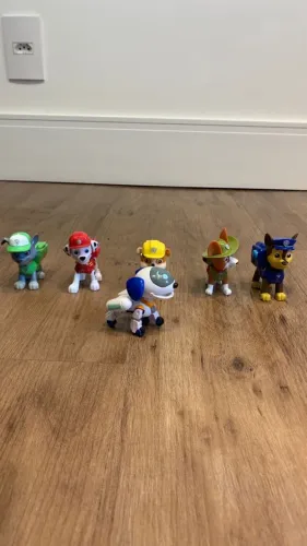 Mini Figuras Colecionáveis Patrulha Canina 