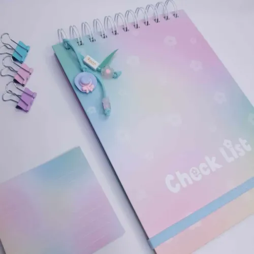 CADERNO DE ANOTAÇÕES CHECK LIST