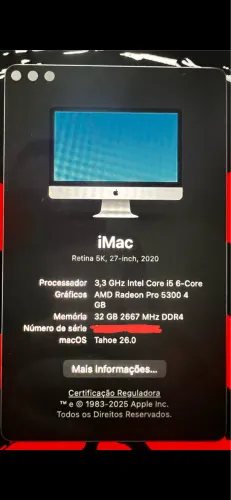 Vendo IMac 27? Apple 