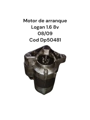 Motor de Arranque Logan 1.6 8v 08/09