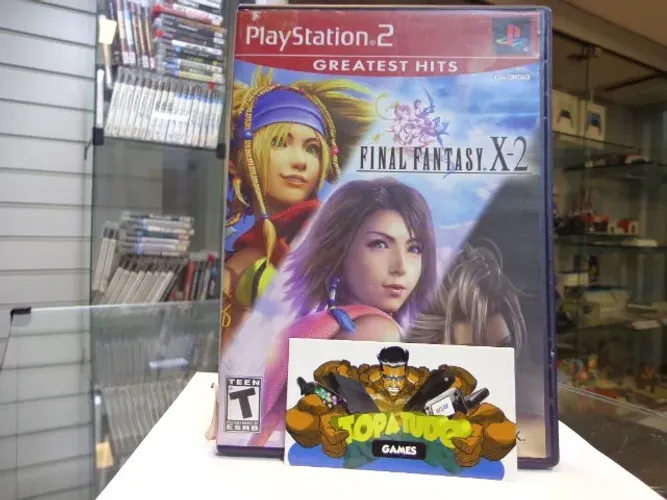 Jogo Final Fantasy X -2 Ps2 Original Conservado