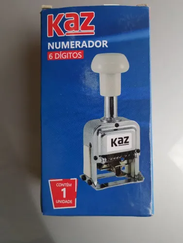 Carimbo Numerador Kaz