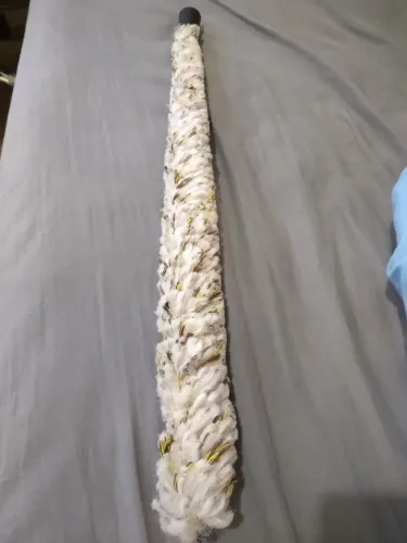 Escovão de limpeza para instrumentos de sopro 