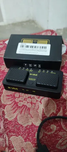 M- vave pedal passador de partituras bluetooth 5.0.